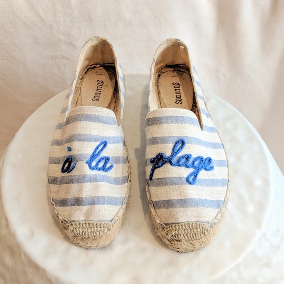 Soludos Shoes - Soludos A La Plage Smoking Slippers US 6